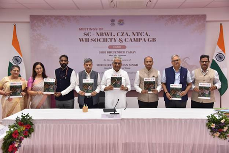 Bhupender Yadav discusses matters related to zoo modernisation, funding Bhupender Yadav discusses matters related to zoo modernisation, funding