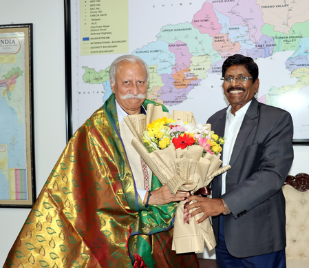 Dr Shivaraj takes charge as Rajiv Gandhi University VC; Guv calls for research excellence