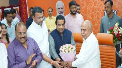 Former Congress leader Rakesh Singh Yadav joins BJP in Madhya Pradesh Former Congress leader Rakesh Singh Yadav joins BJP in Madhya Pradesh