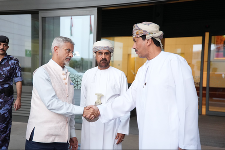 EAM Jaishankar arrives in Oman on fourth leg of six-nation visit EAM Jaishankar arrives in Oman on fourth leg of six-nation visit