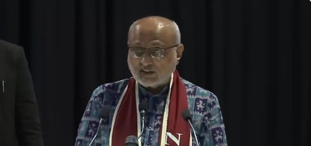 V-P Radhakrishnan calls for science-led growth to meet global challenges V-P Radhakrishnan calls for science-led growth to meet global challenges