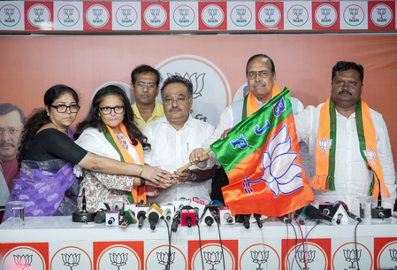 Three ex-Trinamool members who joined BJP named candidates for RS bypolls Three ex-Trinamool members who joined BJP named candidates for RS bypolls