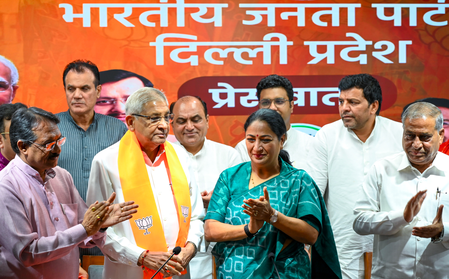 BJP achieves majority in MCD House with merger of 16-member Indraprastha Vikas Party BJP achieves majority in MCD House with merger of 16-member Indraprastha Vikas Party