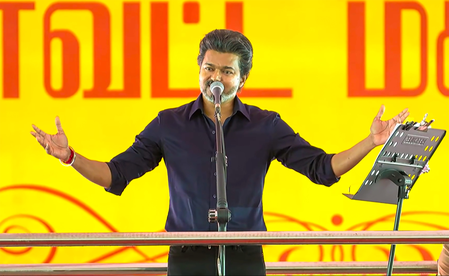 TN: TVK hits back at EPS, accuses AIADMK chief of ‘midnight politics’ TN: TVK hits back at EPS, accuses AIADMK chief of ‘midnight politics’