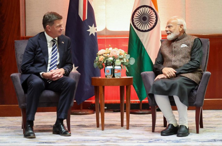 PM Modi meets Australian Opposition leader, highlights bipartisan support for India-Australia ties PM Modi meets Australian Opposition leader, highlights bipartisan support for India-Australia ties