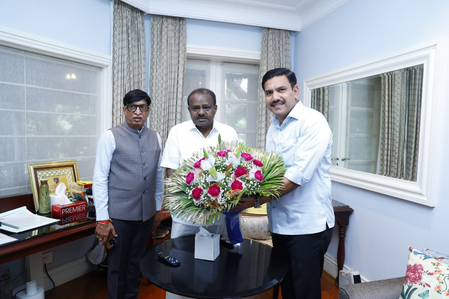 Karnataka: BJP, JD(S) to form coordination panel ahead of polls, says Vijayendra after meeting Kumaraswamy