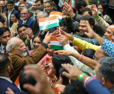 Deeply moved by warm welcome from Indian community in New Zealand: PM Modi
