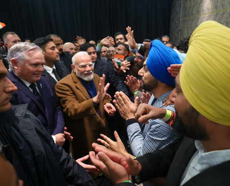 ‘Most popular leader with highest approval rating’: Indian diaspora excited after meeting PM Modi ‘Most popular leader with highest approval rating’: Indian diaspora excited after meeting PM Modi