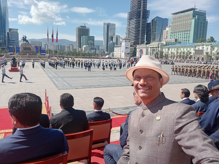 India participates in Mongolia’s national festival celebrations