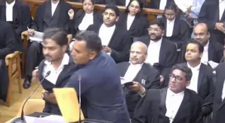 SC declines action against litigant who hurled abuses, threw papers in top court (Lead)