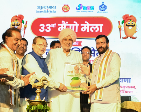 Aiming to take Haryana’s mangoes to supermarkets of London, New York: CM Nayab Saini