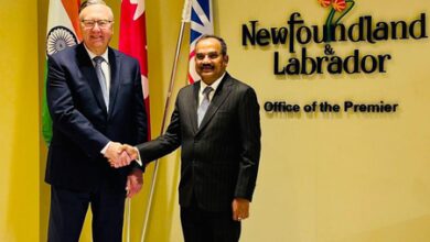 India discusses strengthening relations with premier of Newfoundland and Labrador