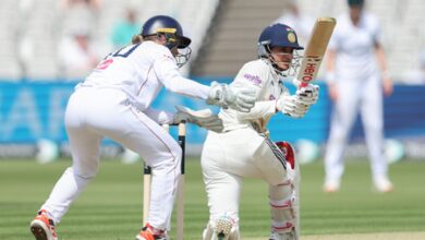 One-off Test: England fight back after Smriti, Harmanpreet, Deepti fifties, leave historic game in balance (Ld) One-off Test: England fight back after Smriti, Harmanpreet, Deepti fifties, leave historic game in balance (Ld)