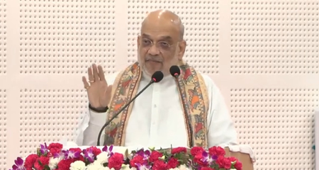 Foundation of every activity that takes nation forward is knowledge: HM Shah at opening of JP library Foundation of every activity that takes nation forward is knowledge: HM Shah at opening of JP library