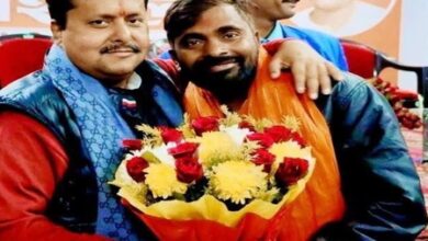 Nitin Nabin congratulates Neeraj Kumar Sinha Bharti on Bankipur bypoll nomination