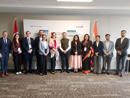 India, Canada conclude 3rd round of negotiations for trade pact India, Canada conclude 3rd round of negotiations for trade pact