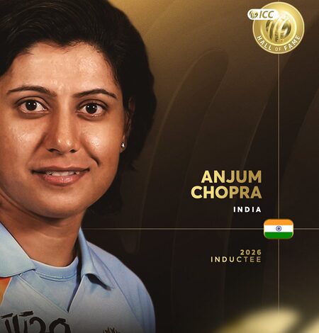 Former India captains Sourav Ganguly and Anjum Chopra inducted into ICC Hall of Fame