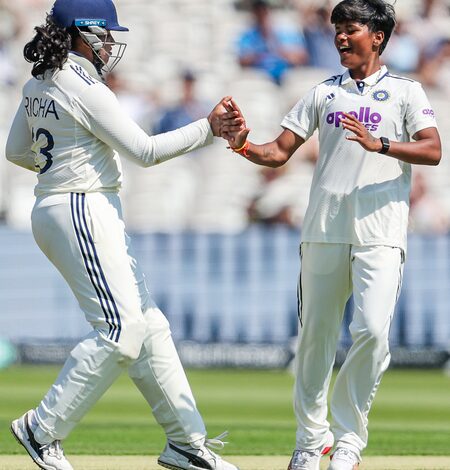 One-off Test: ‘Dream off-spinner’s wicket,’ says Mady Villiers on Harman scalp after memorable Lord’s debut