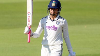 One-off Test: India 154/1 at stumps on Day 2 as Mandhana, Kranti hand visitors 269-run lead vs ENG