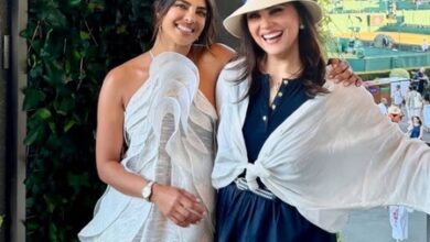 Lara Dutta reunites with Priyanka Chopra after 26 Years, shares heartwarming pictures from Wimbledon Lara Dutta reunites with Priyanka Chopra after 26 Years, shares heartwarming pictures from Wimbledon