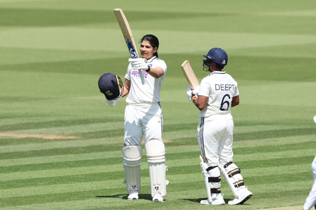 One-off Test: Yastika Bhatia creates history, becomes first woman to score Test century at Lord’s One-off Test: Yastika Bhatia creates history, becomes first woman to score Test century at Lord’s