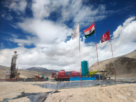 ONGC drills second geothermal well in Ladakh ONGC drills second geothermal well in Ladakh