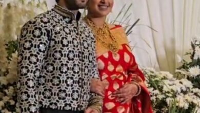 Anushka Ranjan recreates Anushka Sharma’s wedding reception look at sister Akansha Ranjan’s big day