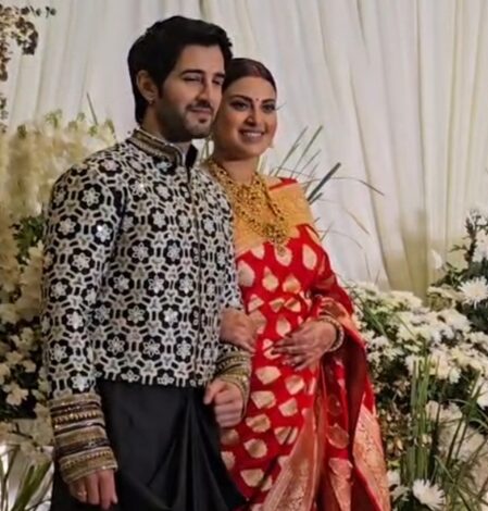Anushka Ranjan recreates Anushka Sharma’s wedding reception look at sister Akansha Ranjan’s big day Anushka Ranjan recreates Anushka Sharma’s wedding reception look at sister Akansha Ranjan’s big day