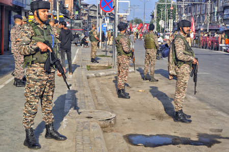 Restrictions enforced across 5 police station zones in J&K’s Srinagar to maintain law and order Restrictions enforced across 5 police station zones in J&K’s Srinagar to maintain law and order