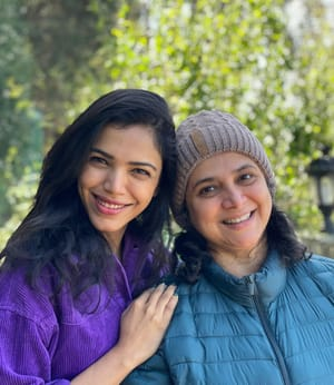 Shriya Pilgaonkar, Supriya Pilgaonkar plant 1,500 saplings to create a mini forest for birds