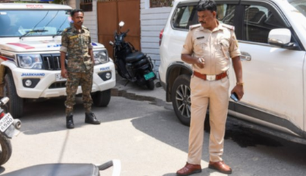 Stones pelted, country-made bombs hurled at police during anti-drink-and-drive campaign in Jharkhand Stones pelted, country-made bombs hurled at police during anti-drink-and-drive campaign in Jharkhand