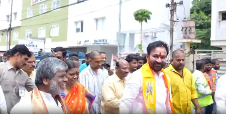 Telangana BJP leaders launch ‘Singareni Bharosa Yatra’ Telangana BJP leaders launch ‘Singareni Bharosa Yatra’