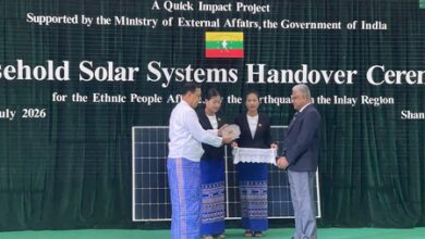 India provides household solar systems to Myanmar’s earthquake-affected ethnic people
