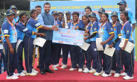 Indian Women’s Deaf Cricket Team secures historic win against SL in maiden international T20 tour