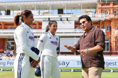 One-off Test: ‘The journey of women’s cricket has been remarkable,’ says Tendulkar after India’s historic Lord’s win One-off Test: ‘The journey of women’s cricket has been remarkable,’ says Tendulkar after India’s historic Lord’s win