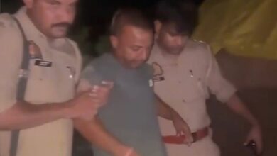 Two murder accused arrested after police encounter in Mathura; arms, motorcycle seized