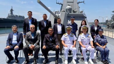 Japan: Defence Secretary Rajesh Kumar visits JMSDF Kure Naval Base in Japan, meets Vice Admiral Matsumoto Tamotsu Japan: Defence Secretary Rajesh Kumar visits JMSDF Kure Naval Base in Japan, meets Vice Admiral Matsumoto Tamotsu