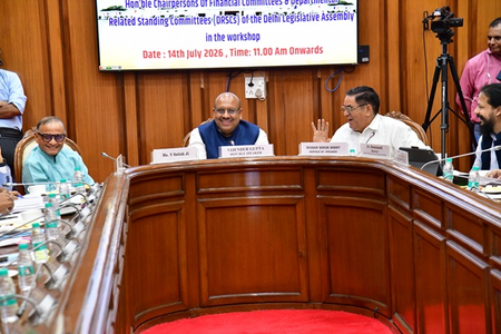 Delhi Speaker highlights role of House panels in ensuring transparency Delhi Speaker highlights role of House panels in ensuring transparency