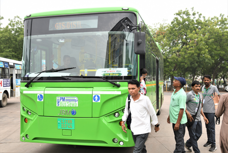 Gujarat: ‘PM eBus Sewa’ in Gandhinagar carries over 1.53 lakh commuters in first two weeks