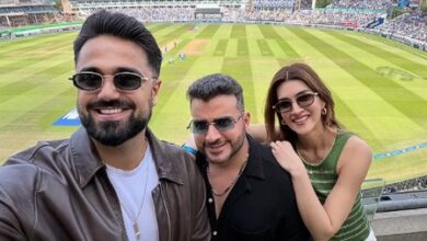 Kriti Sanon enjoys England and India’s match with rumoured boyfriend Kabir Bahia at Edgbaston Stadium Kriti Sanon enjoys England and India’s match with rumoured boyfriend Kabir Bahia at Edgbaston Stadium