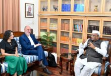 Raj Guv seeks exchange of Australian best practices with state universities during meet with diplomat Paul Murphy