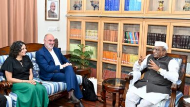 Raj Guv seeks exchange of Australian best practices with state universities during meet with diplomat Paul Murphy