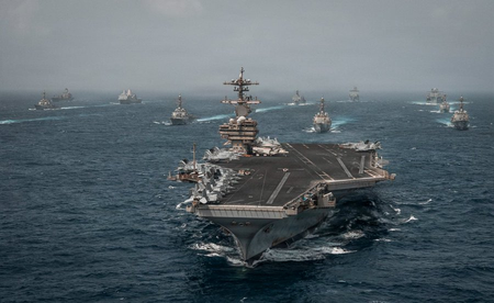 US hits Iran, resumes Hormuz blockade US hits Iran, resumes Hormuz blockade