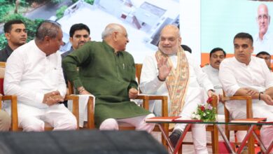 Amit Shah extends birthday greetings to Gujarat CM Patel, praising his leadership Amit Shah extends birthday greetings to Gujarat CM Patel, praising his leadership