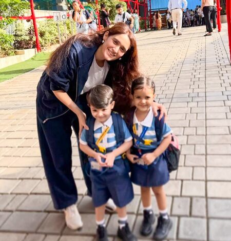 Pankhuri Awasthy reveals she ‘found herself crying’ as her twin babies kick-started their schooling journey Pankhuri Awasthy reveals she ‘found herself crying’ as her twin babies kick-started their schooling journey