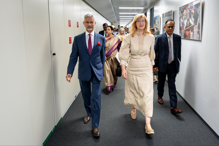 In Brussels, EAM Jaishankar discusses startups, connectivity and green shipping cooperation between India and Europe In Brussels, EAM Jaishankar discusses startups, connectivity and green shipping cooperation between India and Europe