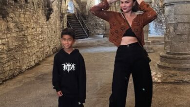 Chrissy Teigen, John Legend visit 800 year old castles, enjoy pancake cruises on European holiday