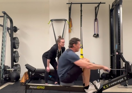 Hugh Jackman hits beast mode with impressive performance during training session Hugh Jackman hits beast mode with impressive performance during training session