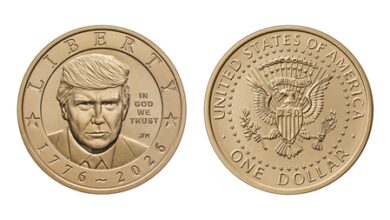 Trump to feature on new US  coin