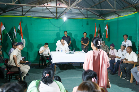 ‘Development’s foundation is peace’: Manipur CM during visit to violence-hit Kanto Sabal ‘Development’s foundation is peace’: Manipur CM during visit to violence-hit Kanto Sabal